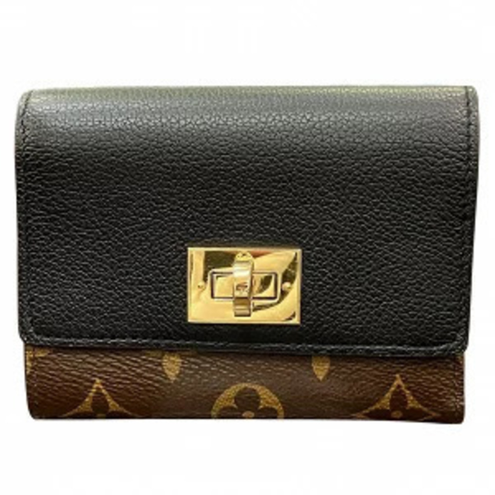 Louis Vuitton Monogram Portefeuille Victorine Tri fold Wallet